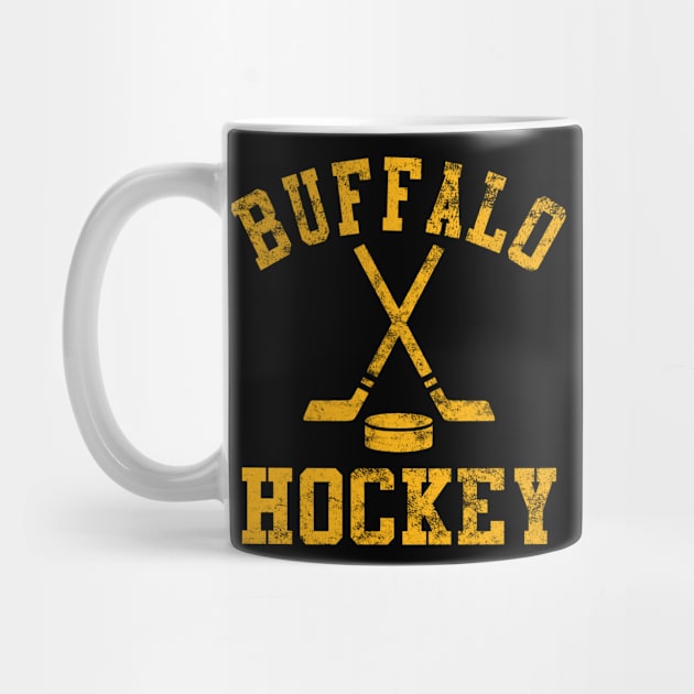 Vintage Buffalo Hockey by tropicalteesshop